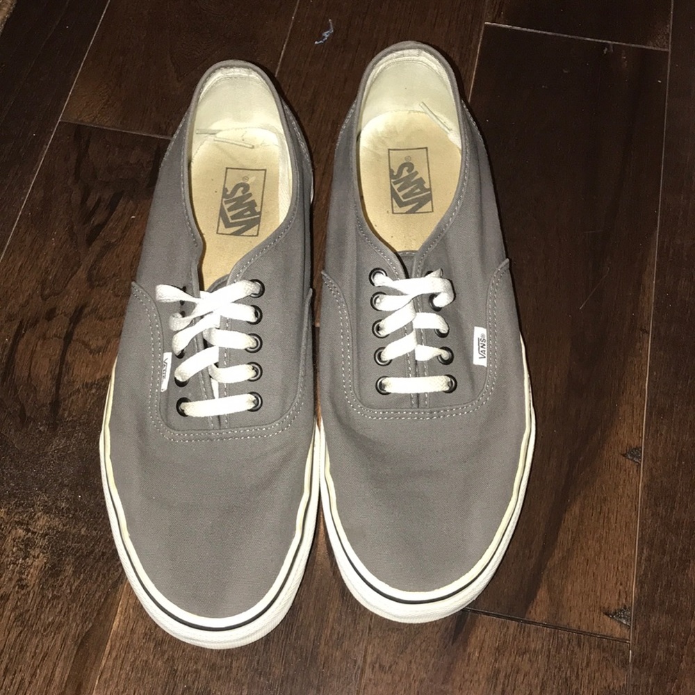 Grey vans off the wall